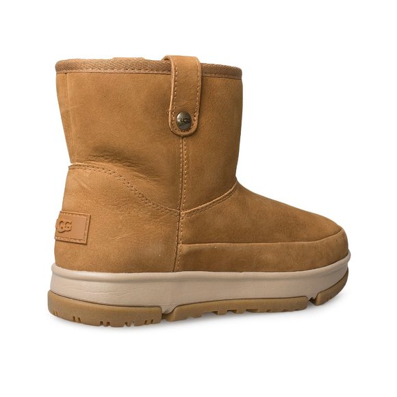 UGG Classic Mini Weather Chestnut Boots - Women's - Picture 3 of 6